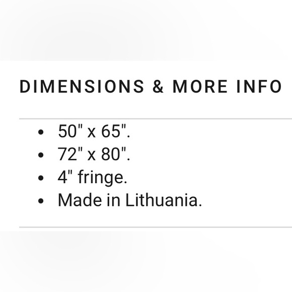 Williams Sonoma Cashmere throw Blanket excellent condition - Picture 6 of 6